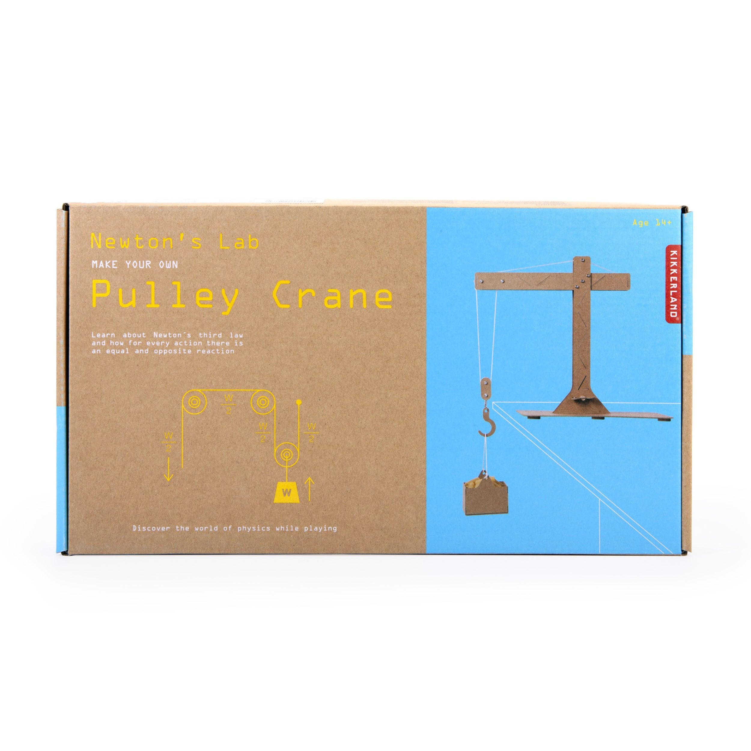 Amazon.com: Buildable Pulley Crane - Newton's Lab : Toys & Games